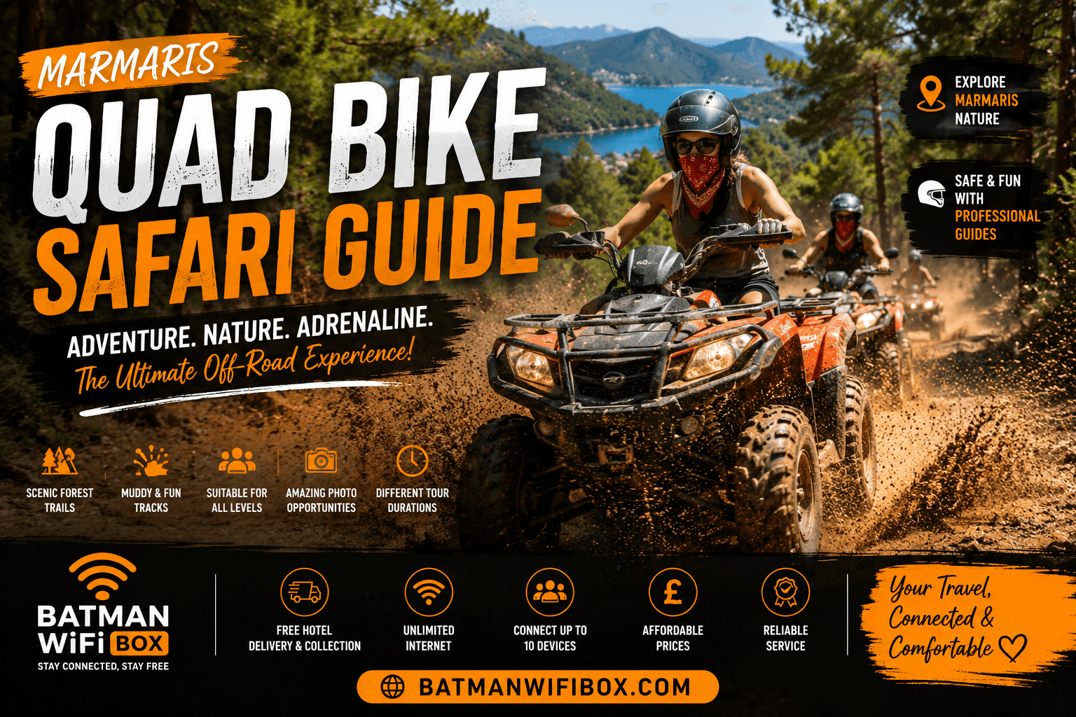 Marmaris Quad Bike Safari: A Full Day of Adrenaline